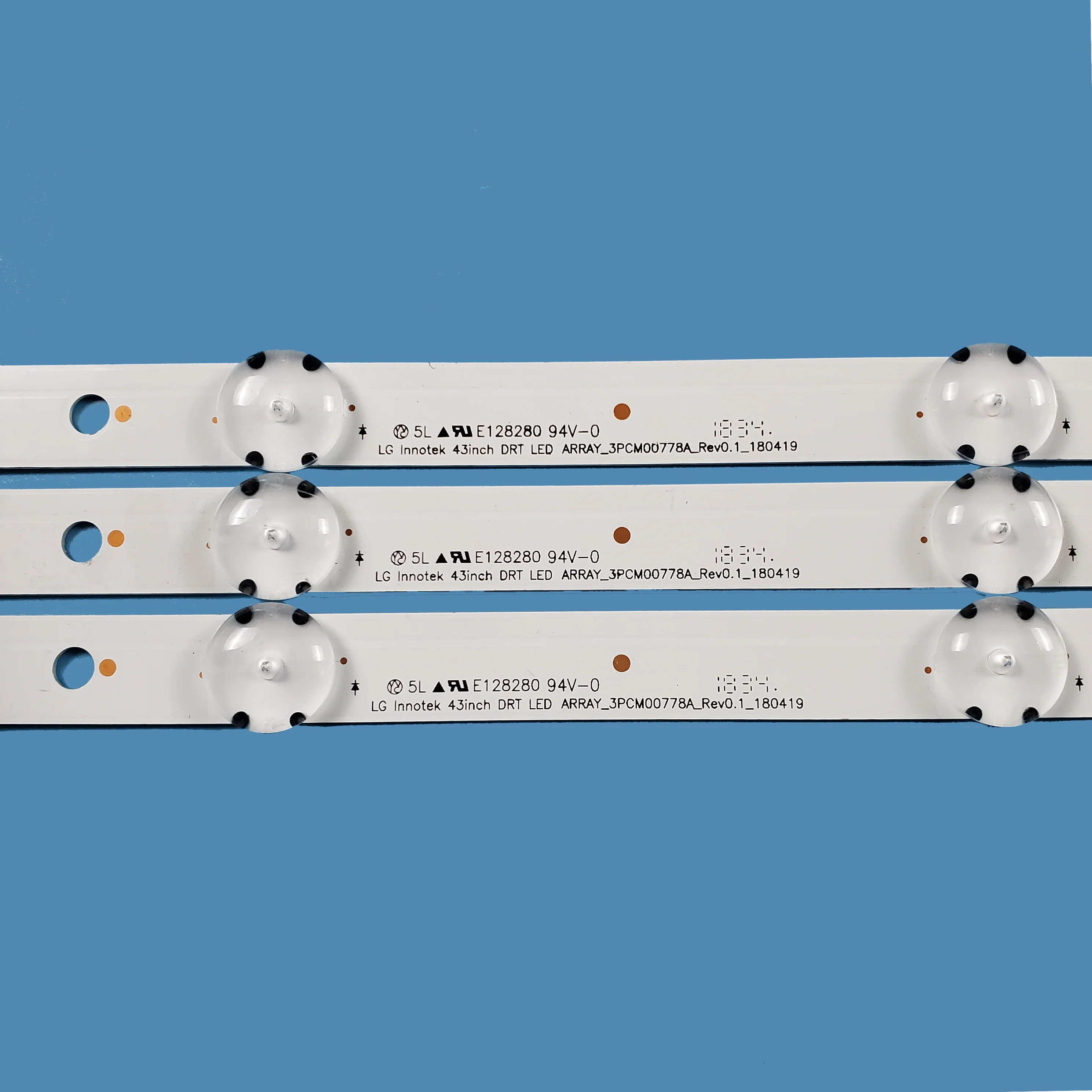 Светодиодная лампа для LC43490083A LG Innotek 43 дюйма DRT ARRAY 3PCM00778A Rev0.0 _ 180226 3 шт