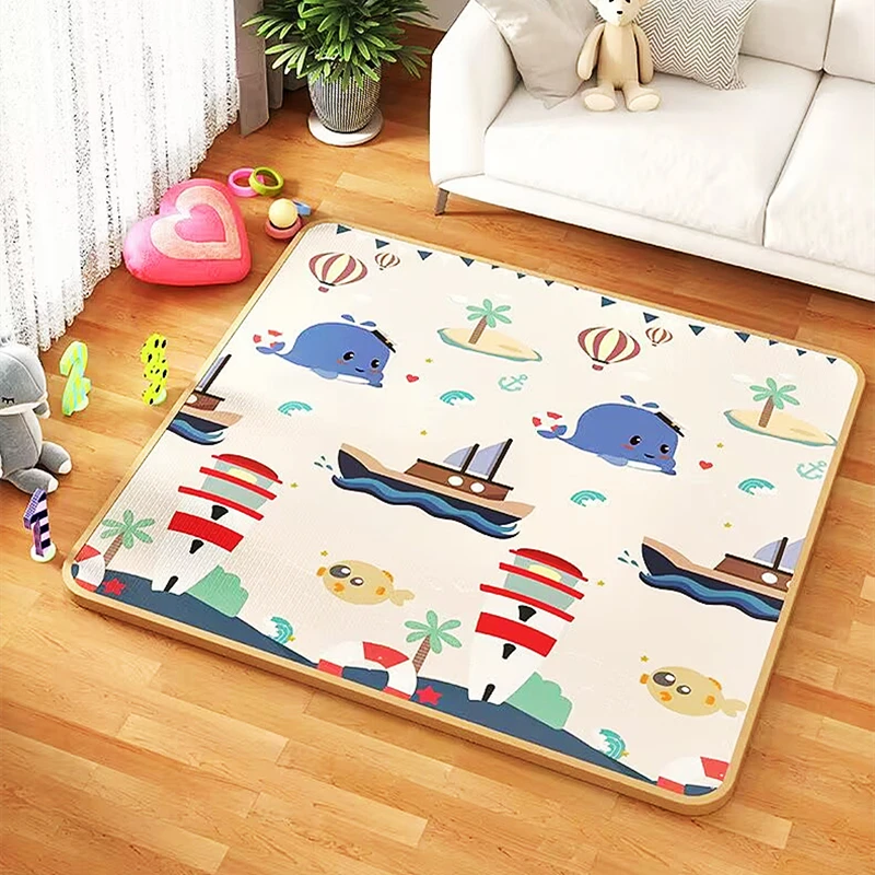 

New Style 200cm*180cm EPE Baby Play Mat Toys for Children Rug Playmat Developing Mats Baby Room Crawling Pad Double Sided Carpet