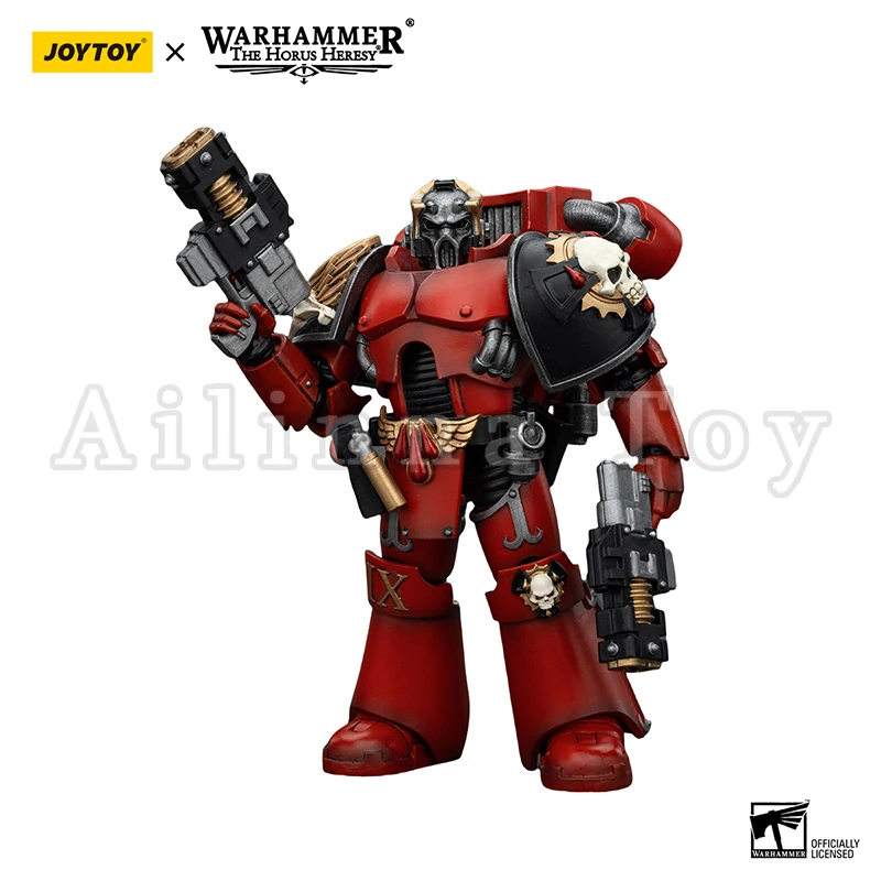 [PRE-ORDER] JOYTOY 1/18 Фигурка Horus Heresy Blood Angels Angel's Tears Squad Legion Praetor in Tartaros Terminator Arm
