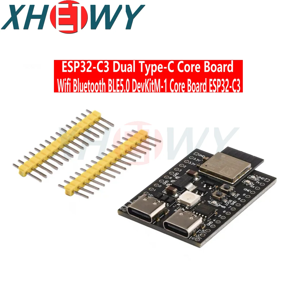 Модуль Dual Type-C WiFi Bluetooth BLE5.0 ESP32-C3 Core Board ESP32C3