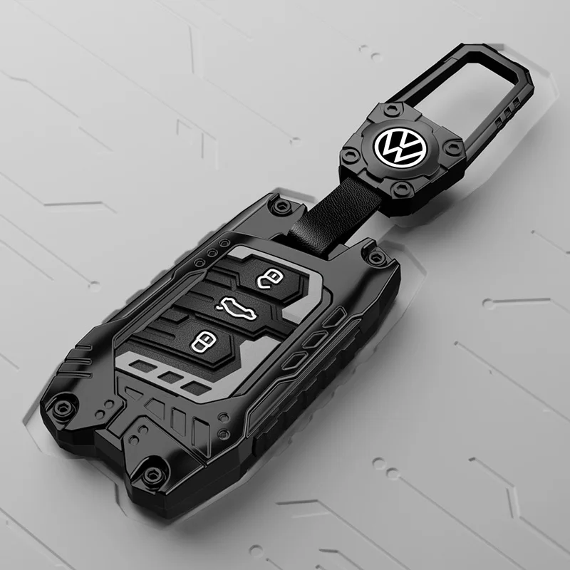 

Новый чехол для автомобильного ключа из цинкового сплава для VW Volkswagen Magotan Passat B8 Skoda Superb Kodiaq A7, аксессуары для автомобильных ключей