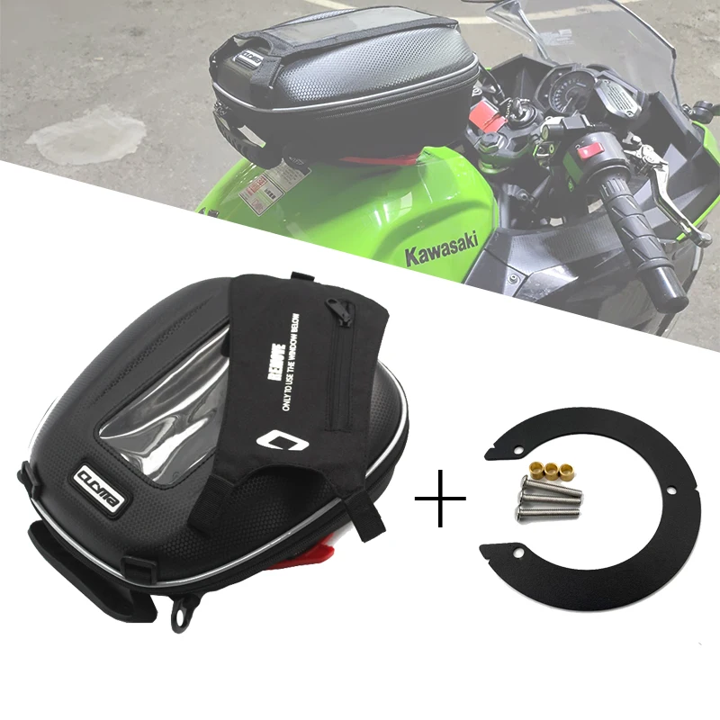 

Чехлы для мотоциклов KAWASAKI Z750 Z800 Z900RS Z1000 Z1000SX, переносная Водонепроницаемая дорожная сумка для навигатора с переходным кольцом