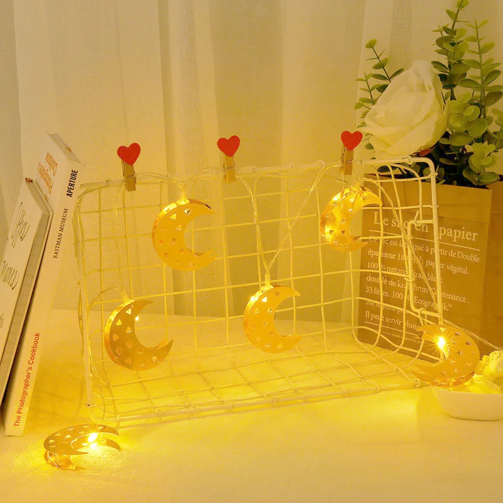 

Middle East Eid Al Adha LED Arab Lantern Lantern String Lights Ramadan Festival Decoration for Wall Bedroom Adornment
