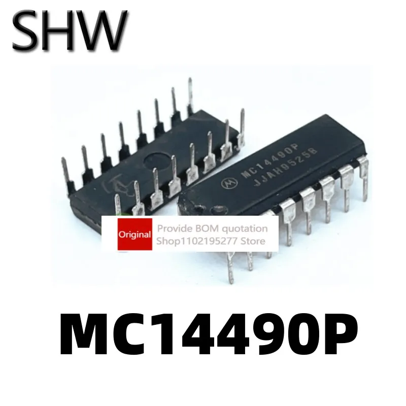 

Логическое устройство встроенного DIP-16 MC14490PG MC14490P, 1 шт.