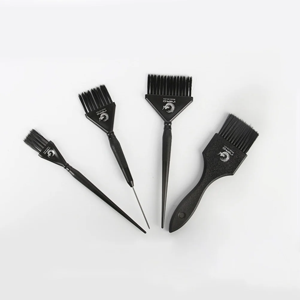 

1 Set Hair Beauty Tool Kit Hair Dying Board Hair Dye Brush Dye Drawing Board Hair Stain Tool Kit for Salon Home Use Black