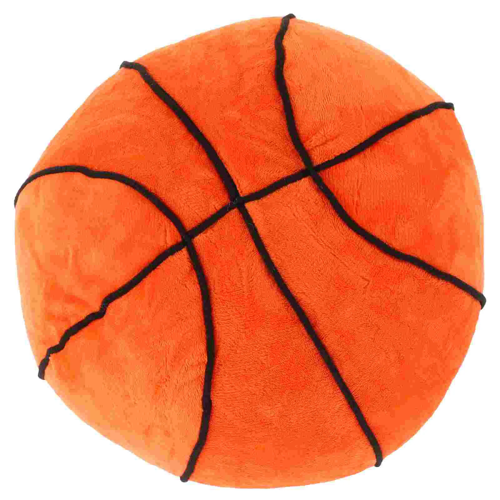 

Plush Basketball Toy Pillow Kids Home Toddler Sports Office Gifts Toys Supplies Stuff Throw Cushion
