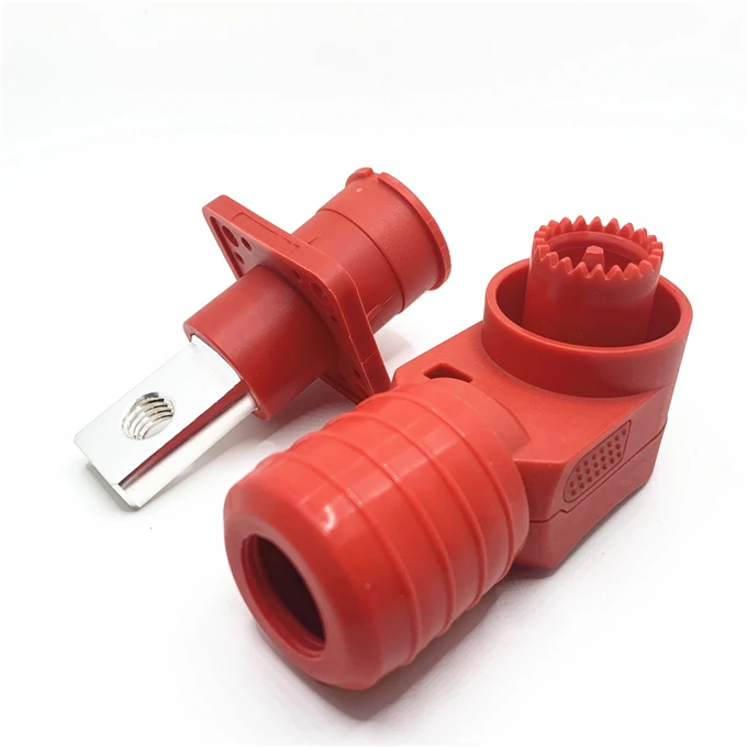 400A 1 Pin 14mm Plastic Waterproof IP67 High Current Female Cable Plug and socket Connectors