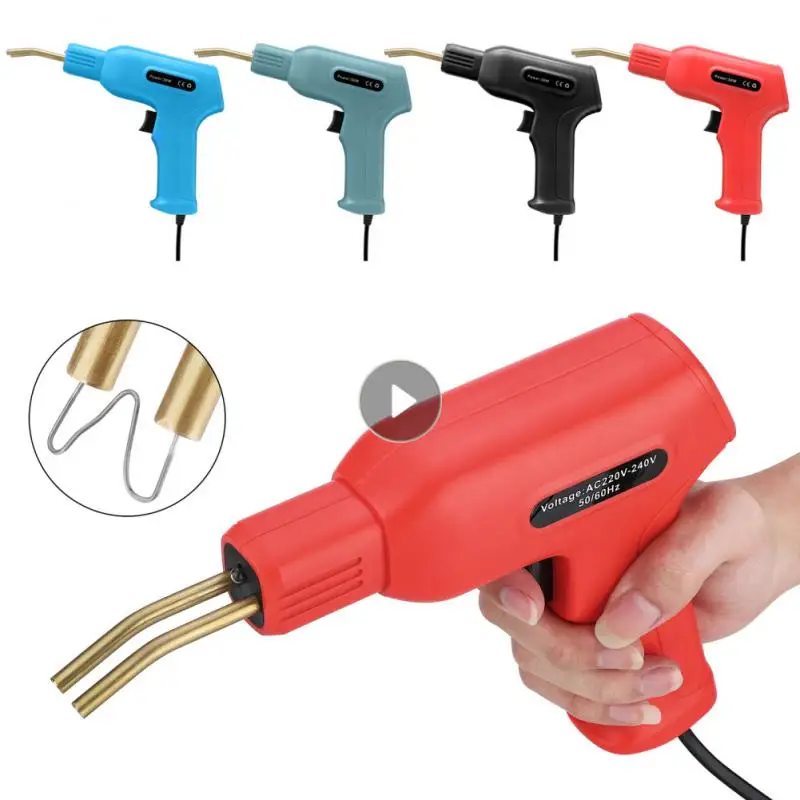 

50W Handy Plastics Welders Hot Staplers Machine Staple PVC Repairing Machine Garage Tools Car Bumper Repairing Welding Tool