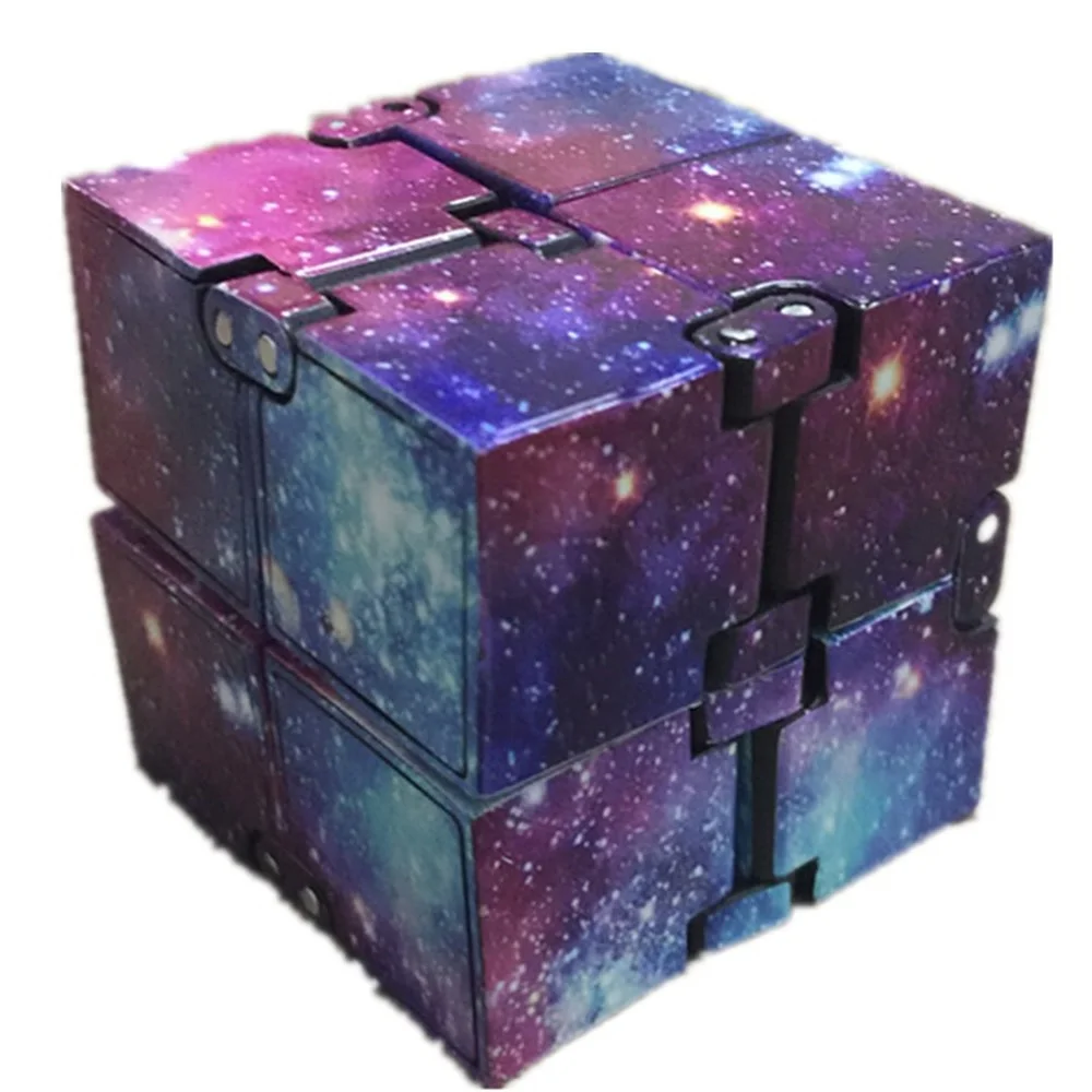 Puzzle Cube Durable Exquisite Decompression Toy Infinity Magic For Adults Kids Fidget Toys Antistress Anxiety Desk |