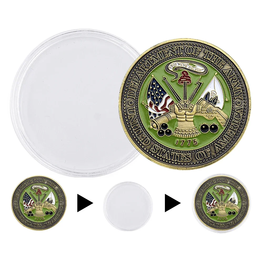 Медик армии США позолоченная монета-вызов экономия жизни наших солдат