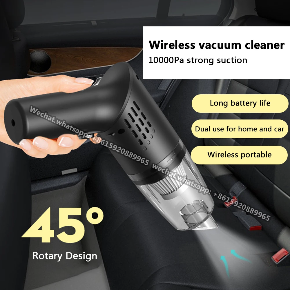 

New Wireless Car Vacuum Cleaner Home Car Dual-use Handheld Mini Vacuum Cleaner Large Suction Vacuum Cleaner