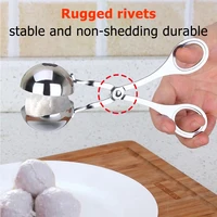 kitchen meatball machine stainless steel meatballs with fish balls and rice balls making mold tools kitchen accessories