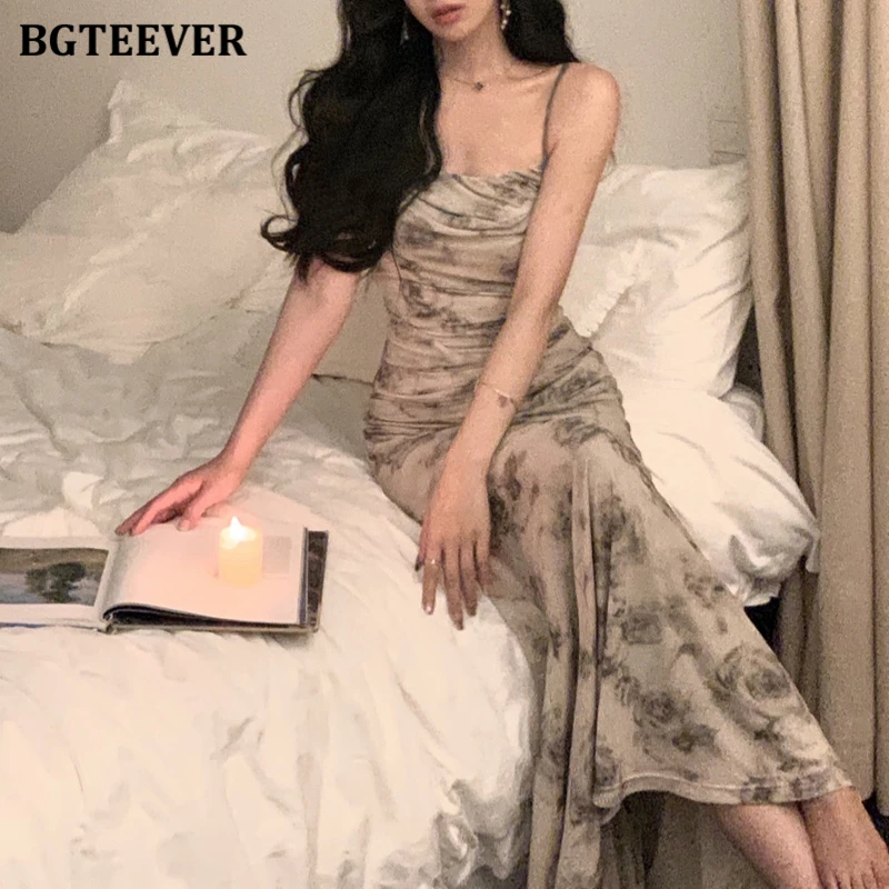 Платье BGTEEVER винтажное летнее