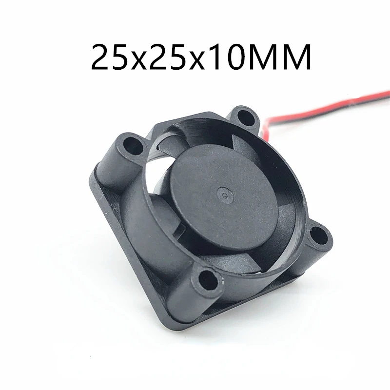 

bearing 2510 25MM 25x25x10MM Graphics card Cooling fan 5V 12V 24V m.2 SSD Fan with 2pin 3PIN