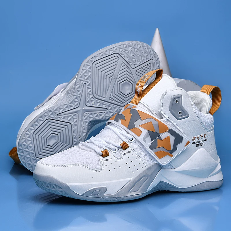 2023 New Men's Professional Basketball Shoes Breathable Non-slip High Top Sneakers Men Top Quality Basketball Training Sneakers