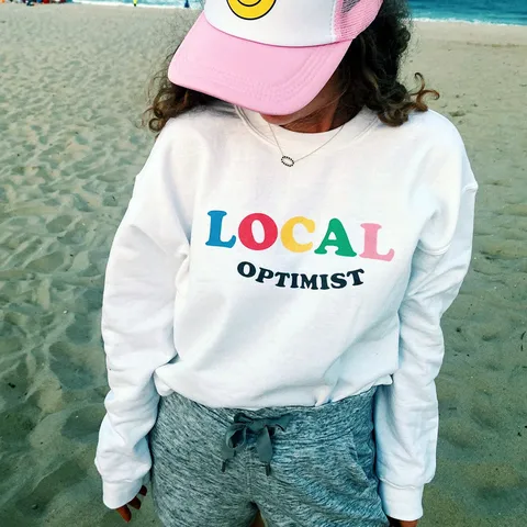 Local optimist hoodie hotsell