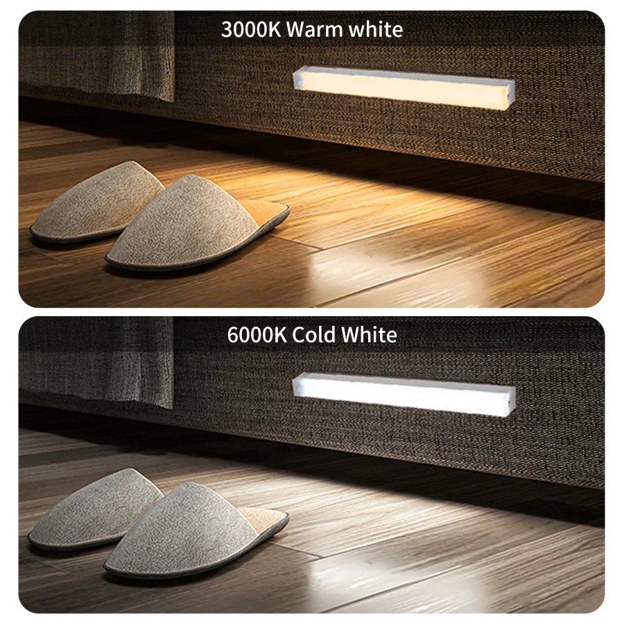 Перезаряжаемая Светодиодная Панель С Датчиком Движения Беспроводная USB-лампа