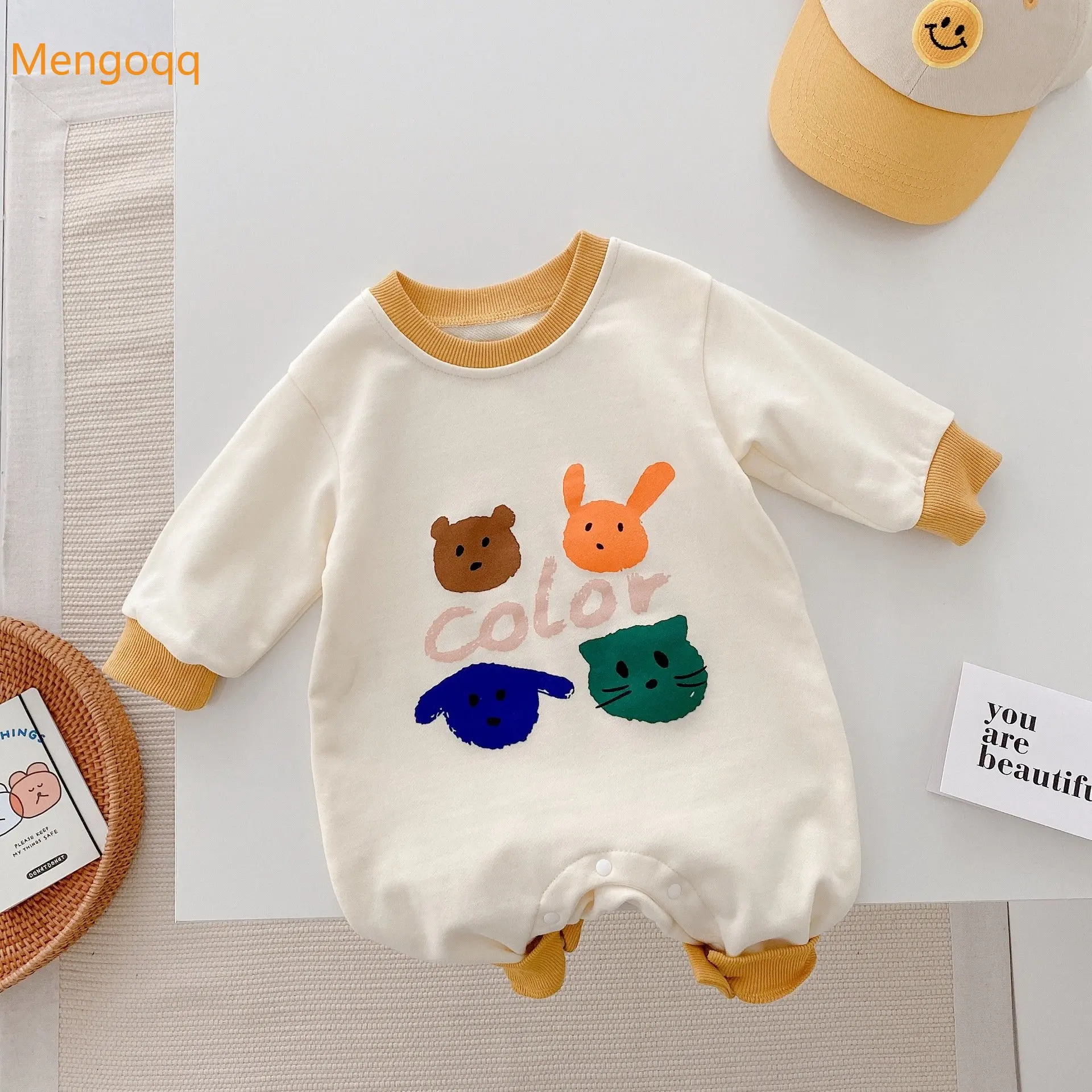 

Комбинезон для новорожденных, с длинным рукавом, на возраст 0-24 месяца