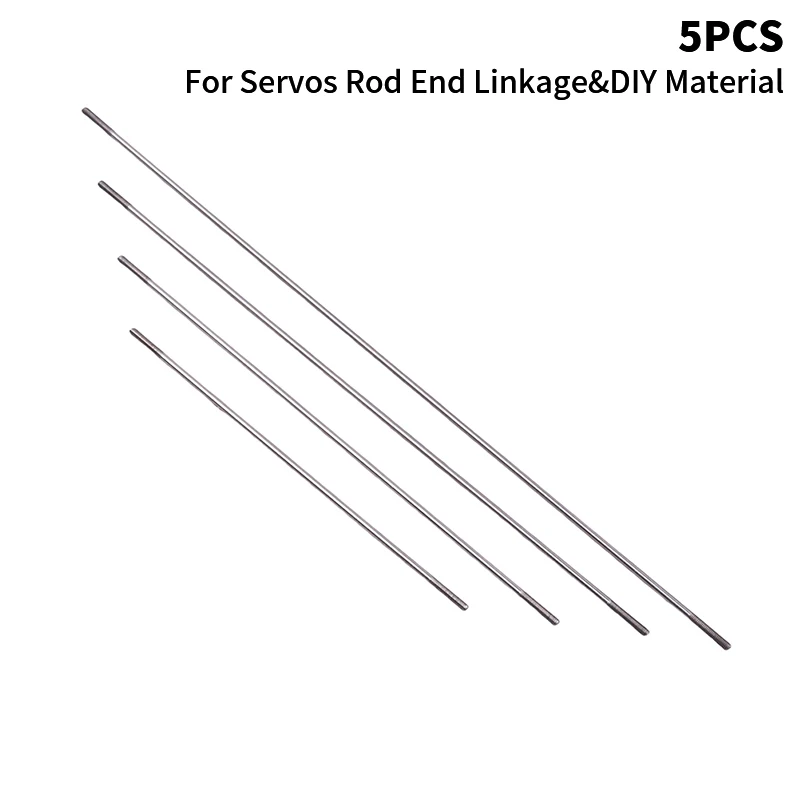 

5 шт. звеньевой шатун из нержавеющей стали с двойной концевой резьбой для сервопривода