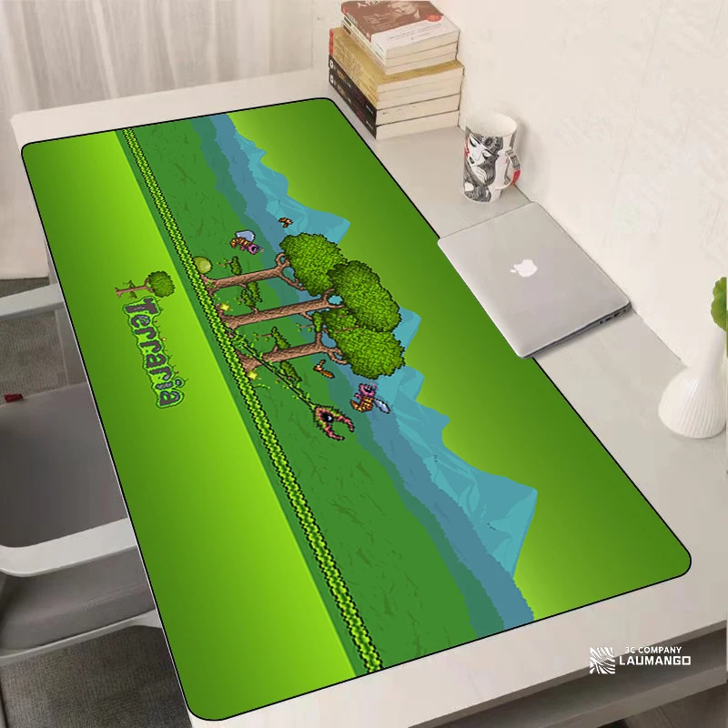 

Gamer Keyboard Gaming Pad Terraria Mouse Mat Extended Laptop Anime Pads Laptops Computer Accessories Mause Deskmat Pc Mausepad