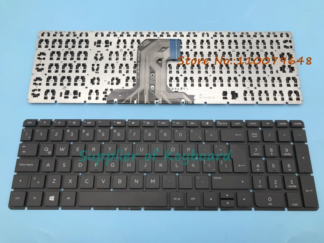 Клавиатура с испанской раскладкой для ноутбука HP 15-ac000 15t-ac000 15-af000 15z-af000