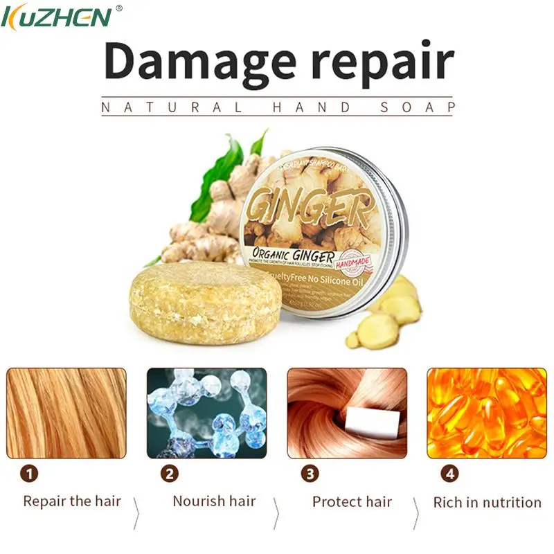 

Handmade Oil Control Fragrance Shampoo Soap Silicone Oil Free Series Hair Care Nourishing Anti-Dandruff Hair Soap Hair Care