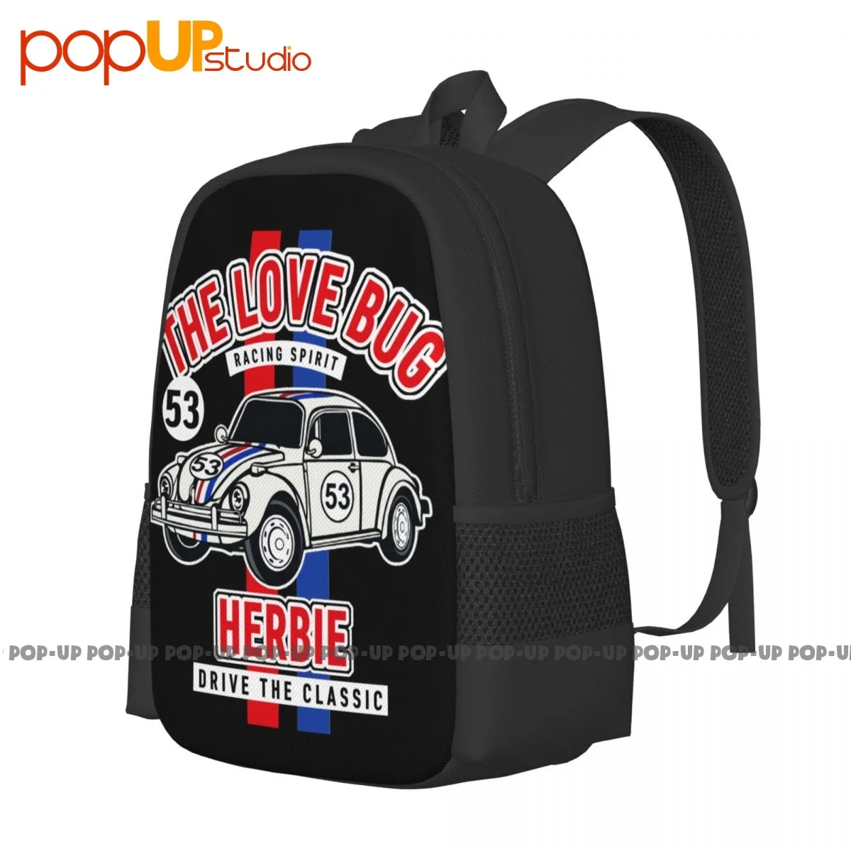 The Love Bug Herbie Drive Classic No.53 1963 рюкзак с принтом из фильма вместительный тренажерный