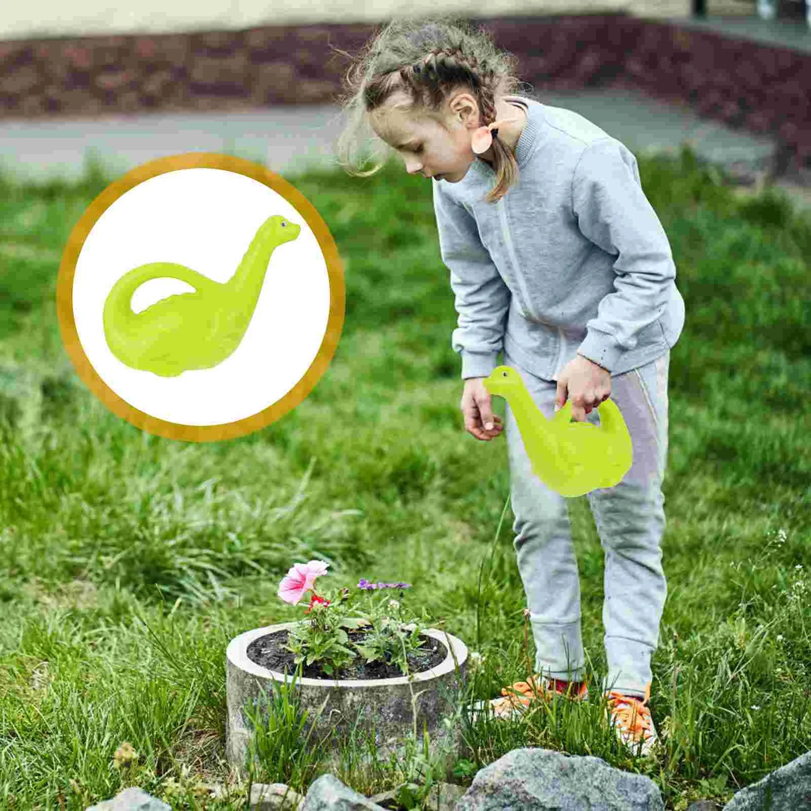 

Dinosaurs Watering Pot Pretty Watering Pot Gardening Kettle Kids for Garden