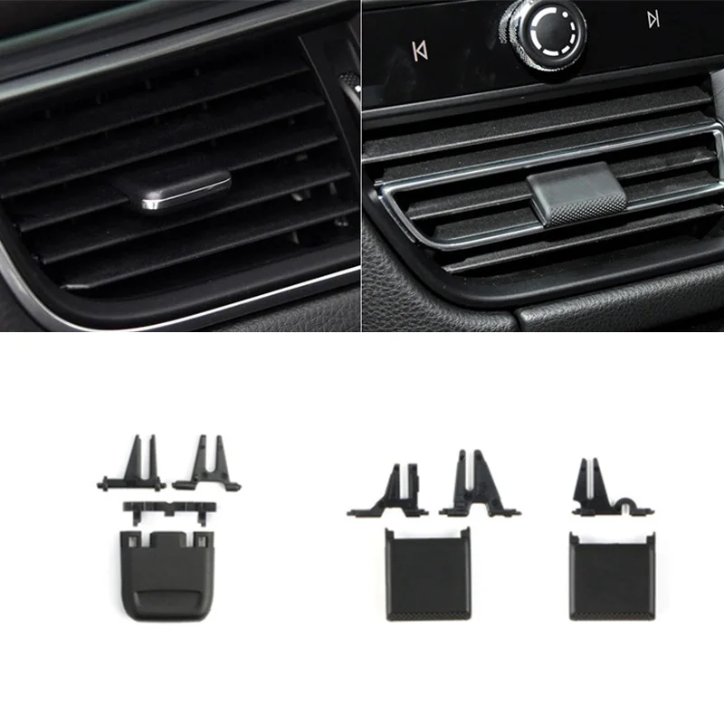 

Left Right AC Vent Grille Outlet Tab Clip Repair Kit Rear Air Conditioner Vent Paddle For Porsche Macan 2018 - 2024