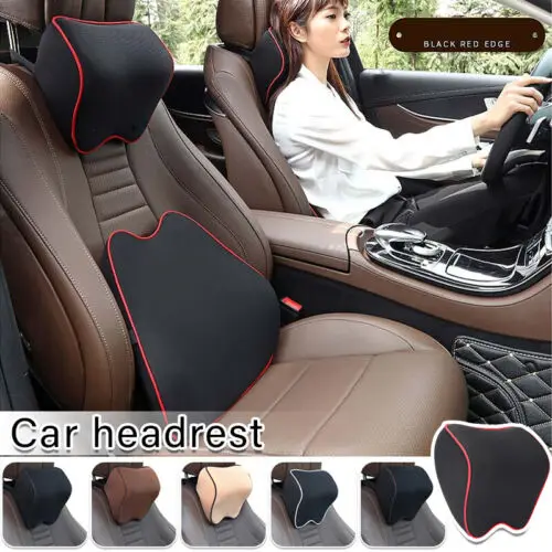 

1pcs Car Seat Headrest Memory Foam Pillow Auto Neck Rest Support Cushion Pad