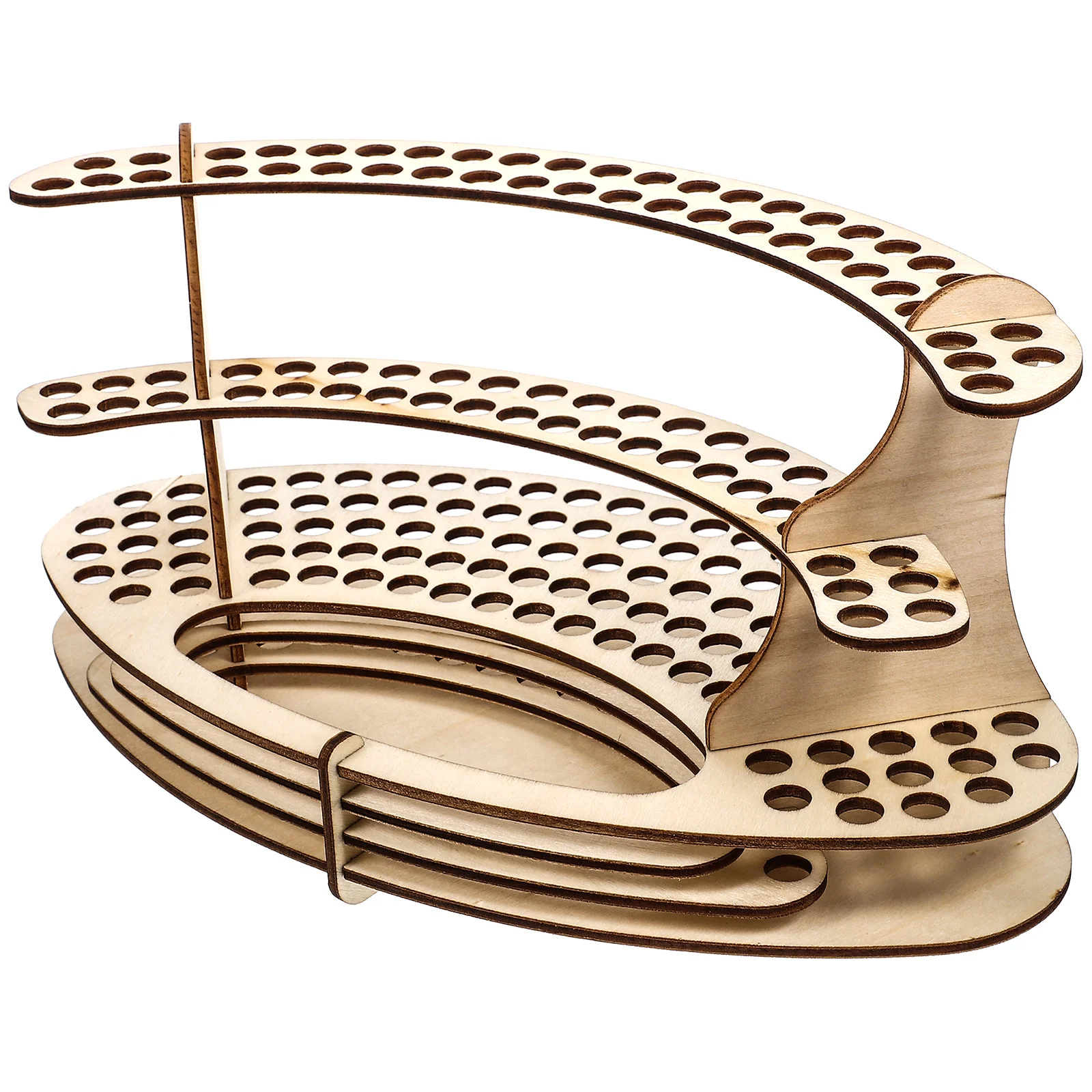 Деревянный держатель для ручек сделай сам полки демонстрации настольный