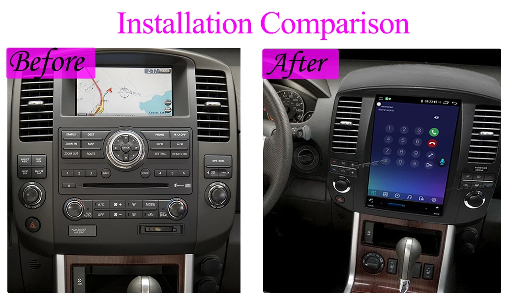 Для Nissan Navara Pathfinder 2008-2012 Tesla Style 8 Core Android автомобильное радио мультимедийный
