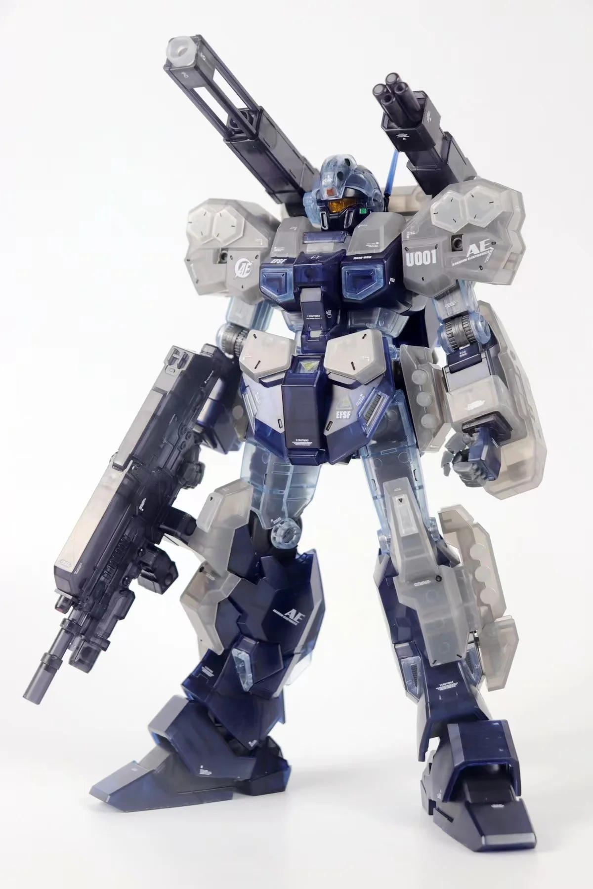 

DABAN model MG 1/100 Gun Dam Model Transparent 6641A jesta cannon Gundan Japanese Model Robot Mobile Suit Kids Toys