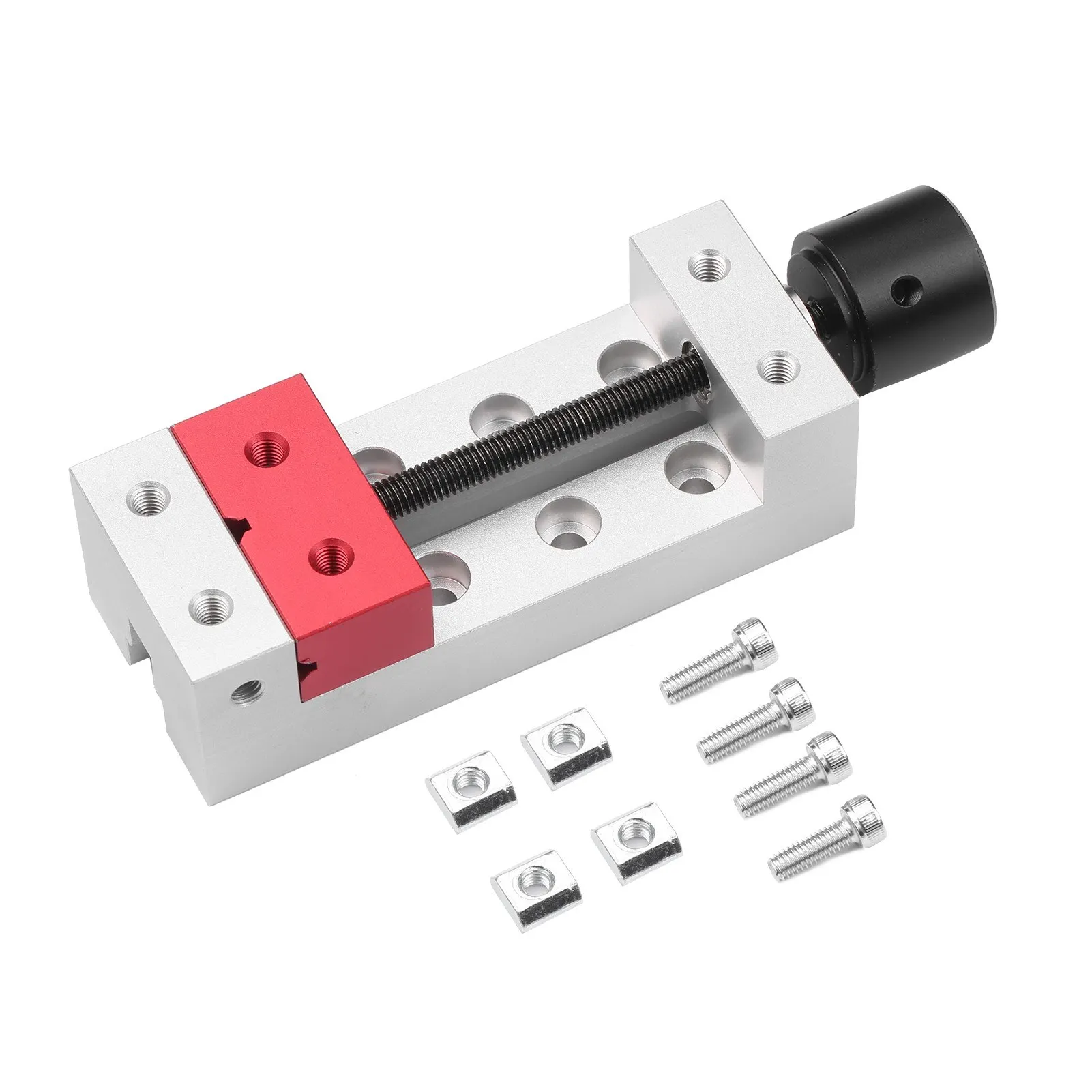 

2-Inch Mini Drill Press Vise Flat Clamp C Clamp Bench Vise for Carving Engraving Machine