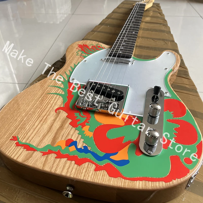 Электрогитара премиум-класса из цельного дерева профессиональный уровень