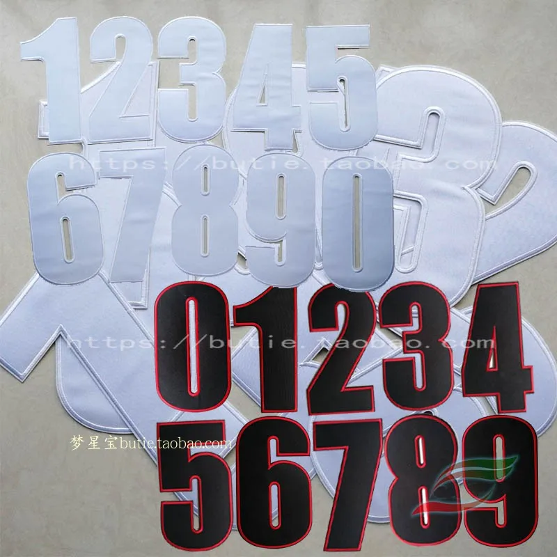 Гладить 22 см большие цифровые ткани с нарукавником A132