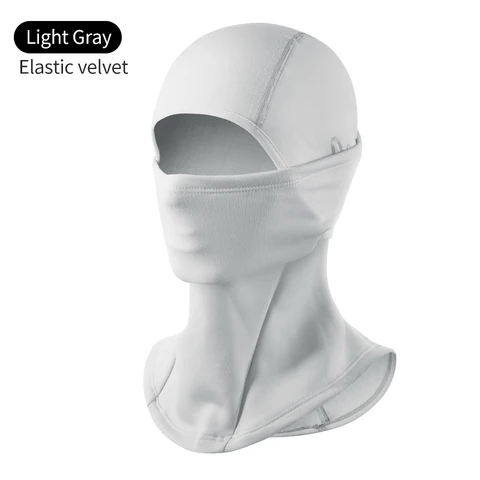 Зимняя балаклава-маска для мужчин и женщин: ветрозащитная флисовая термошапка, шарф, маска для лица, утеплитель для шеи, капюшон для велоспорта