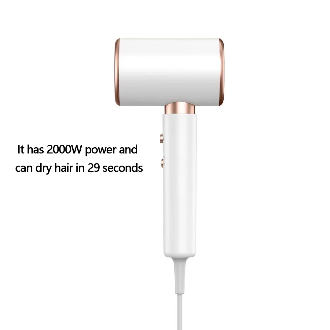 Простой современный стиль фен для женщин 2000 Вт высокоскоростная турбина