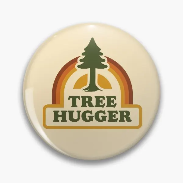 

Retro Tree Hugger Soft Button Pin Cute Jewelry Creative Metal Lapel Pin Women Hat Decor Fashion Gift Cartoon Badge Funny Lover