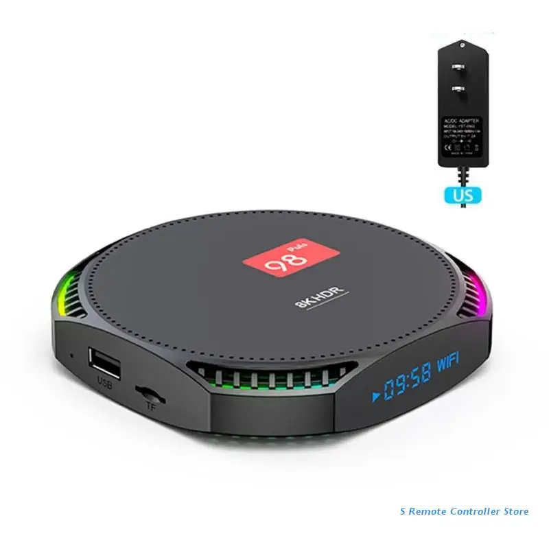 

BX0E PV98 X4(S905X 4) NetworkSet-top BoxSmart Home TV Game Box Quad Core ARM Cortex