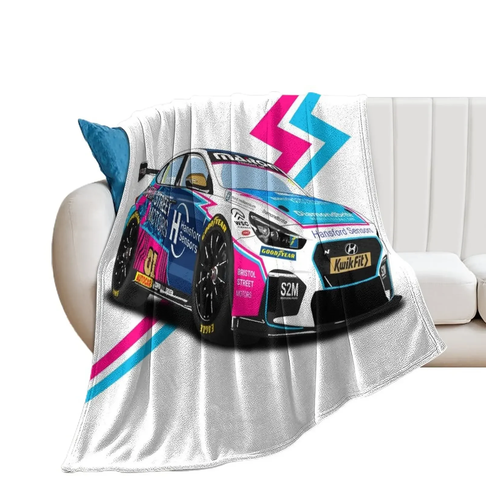 2022 BTCC Champ одеяло движущиеся одеяла