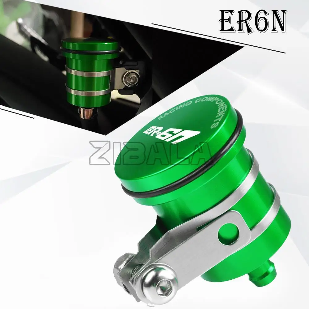 

For KAWASAKI ER6N Motorcycle Brake Fluid Reservoir Clutch Cylinder Tank Oil Fluid Cup ER6N NINJA650R ER6F ER6N 2006 2007 2008