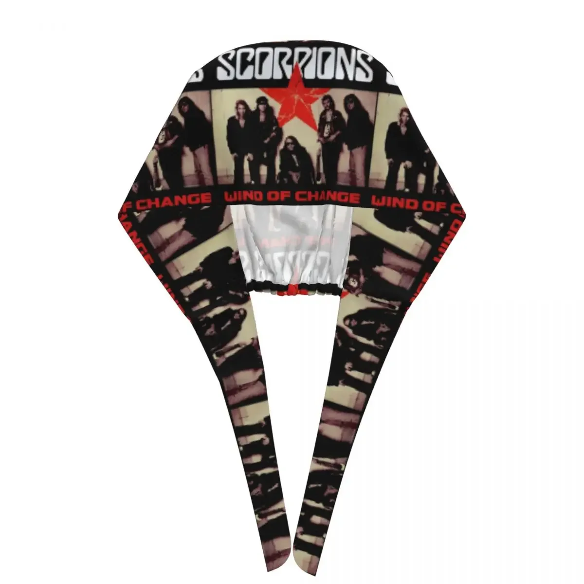 Фото Медицинская шапочка Scorpions Band Rock для врачей и медсестер, регулируемая, для мужчин и женщин, для стоматологов №2
