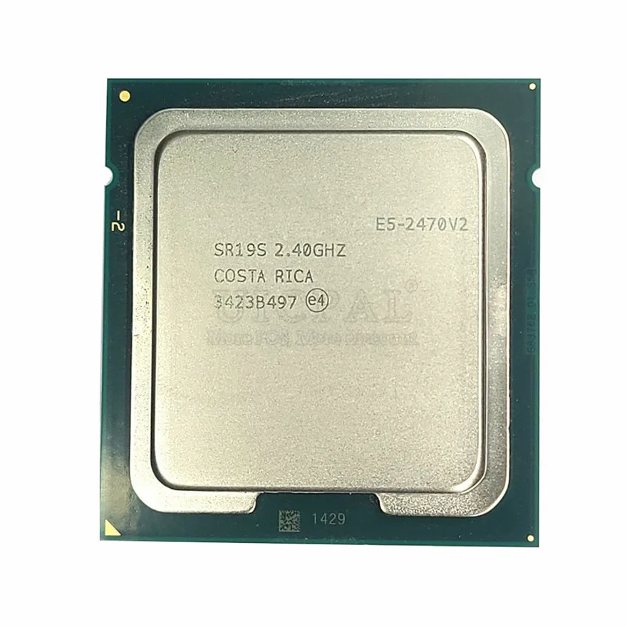 

CPU Computer Processor E5 2470V2 for Intel Xeon Processor Ten-Core Twenty-Thread 2.4GHz 25M 95W LGA 1356 E5 2470 V2