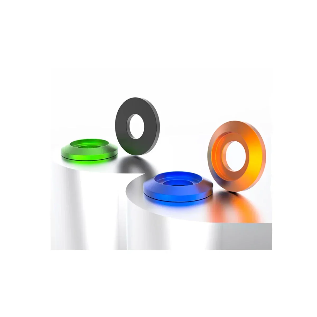 Разноцветная прокладка из алюминиевого сплава