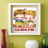 cross stitch set chinese cross stitch kit embroidery needlework craft packages cotton fabric floss new designs embroideryso425