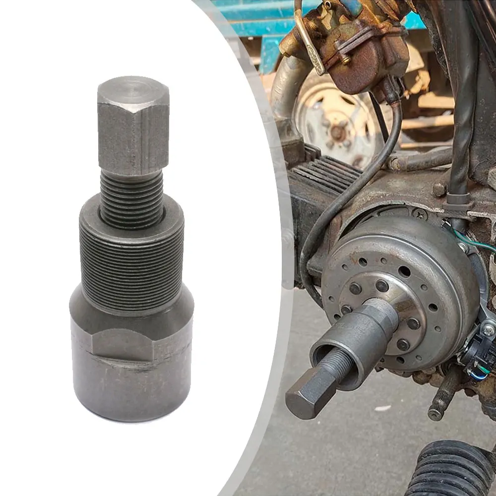 

1PCS Metal Grey Motorcycle Flywheel Puller 27mm 28mm 16mm Magneto Stator Engine Repair Tool Motorcycle Accessories Gadget