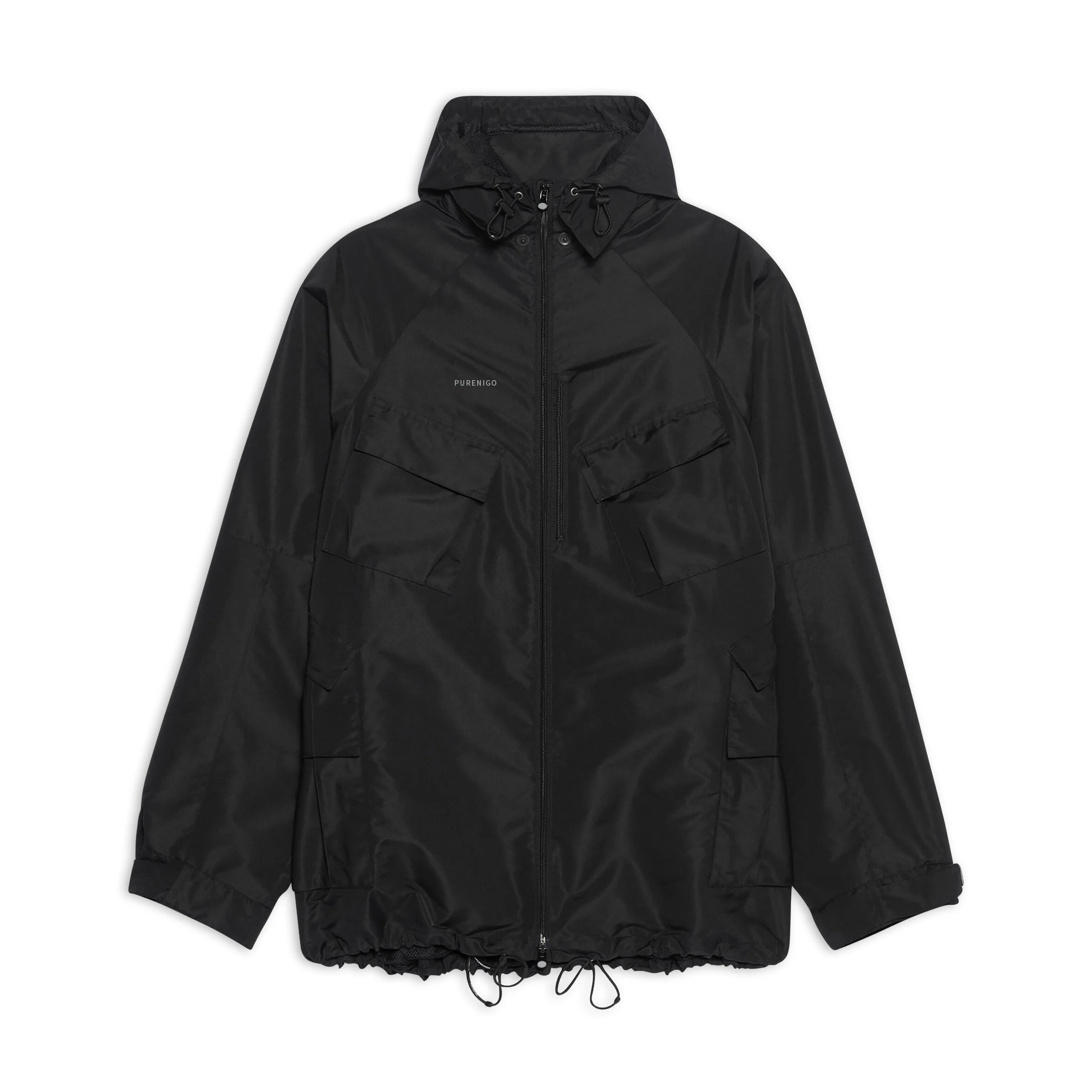 

EDGO Embroidered Logo Zip Long Sleeve Jacket #edgo7549