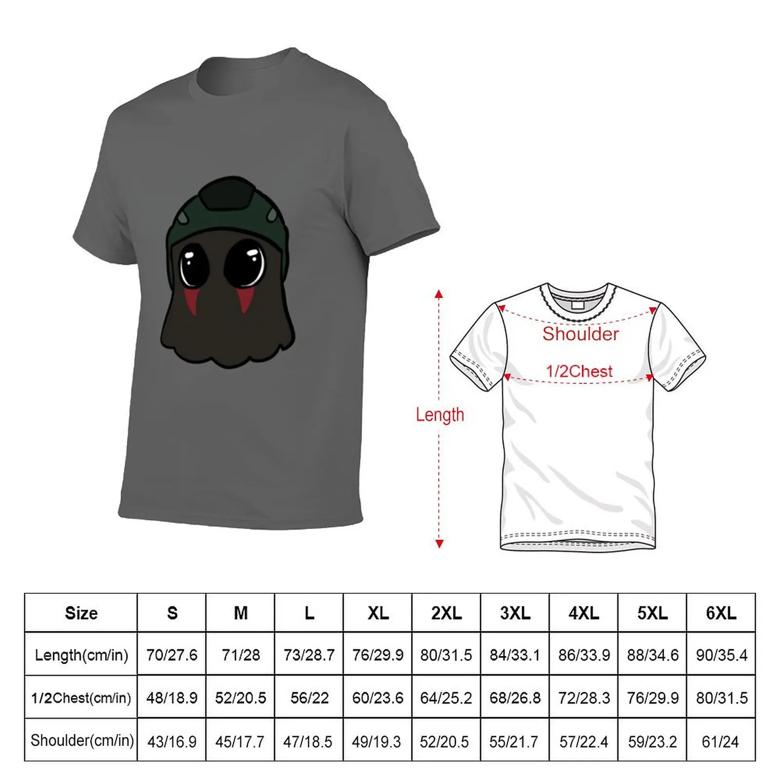 K?nig Creature футболка черная хлопковая мужская