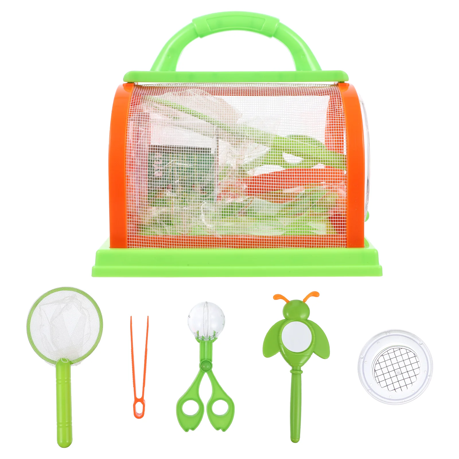 

Insect Cage Observation Box Science Plaything Outdoor Toys Kids Hand Bug Collection Explorer Kit Plastic Bucket Child